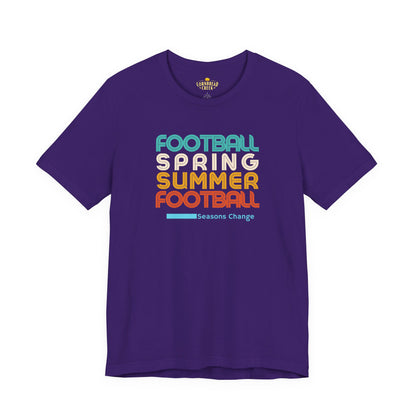 Football, Spring, Summer, Football - Seasons Change