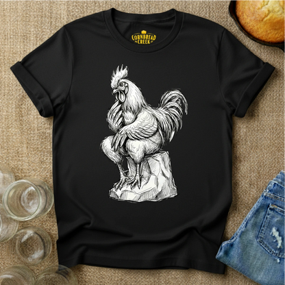 The Thinker - Rooster Edition