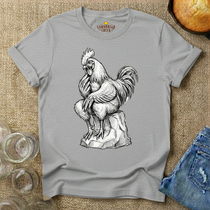 The Thinker - Rooster Edition