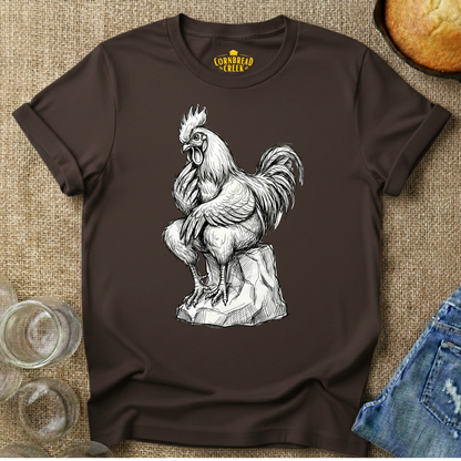 The Thinker - Rooster Edition