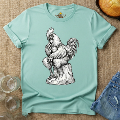 The Thinker - Rooster Edition