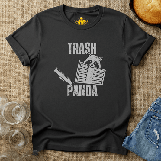 Trash Panda T-Shirt Chicken and Rural Homestead Graphic tee Cornbread Creek